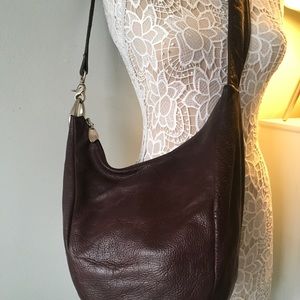 Leather handbag